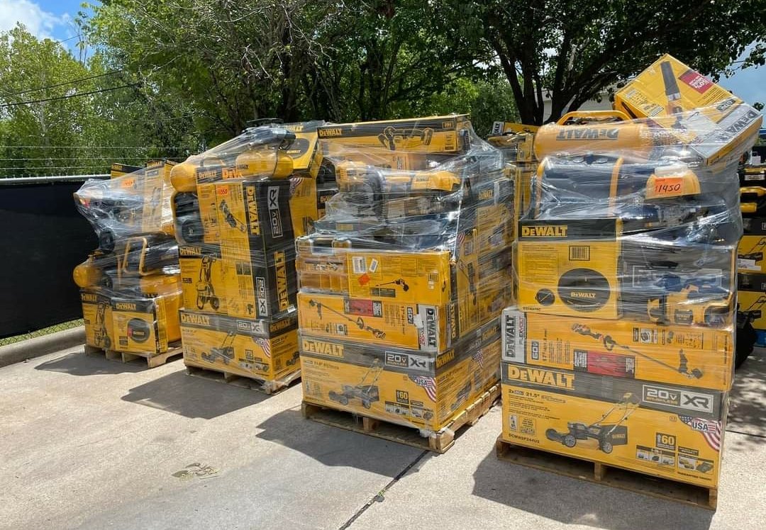 Home depot tool pallets