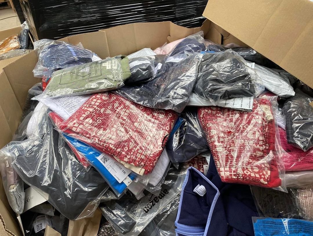 AMAZON named branded clothing pallets - Pallets Liquidation