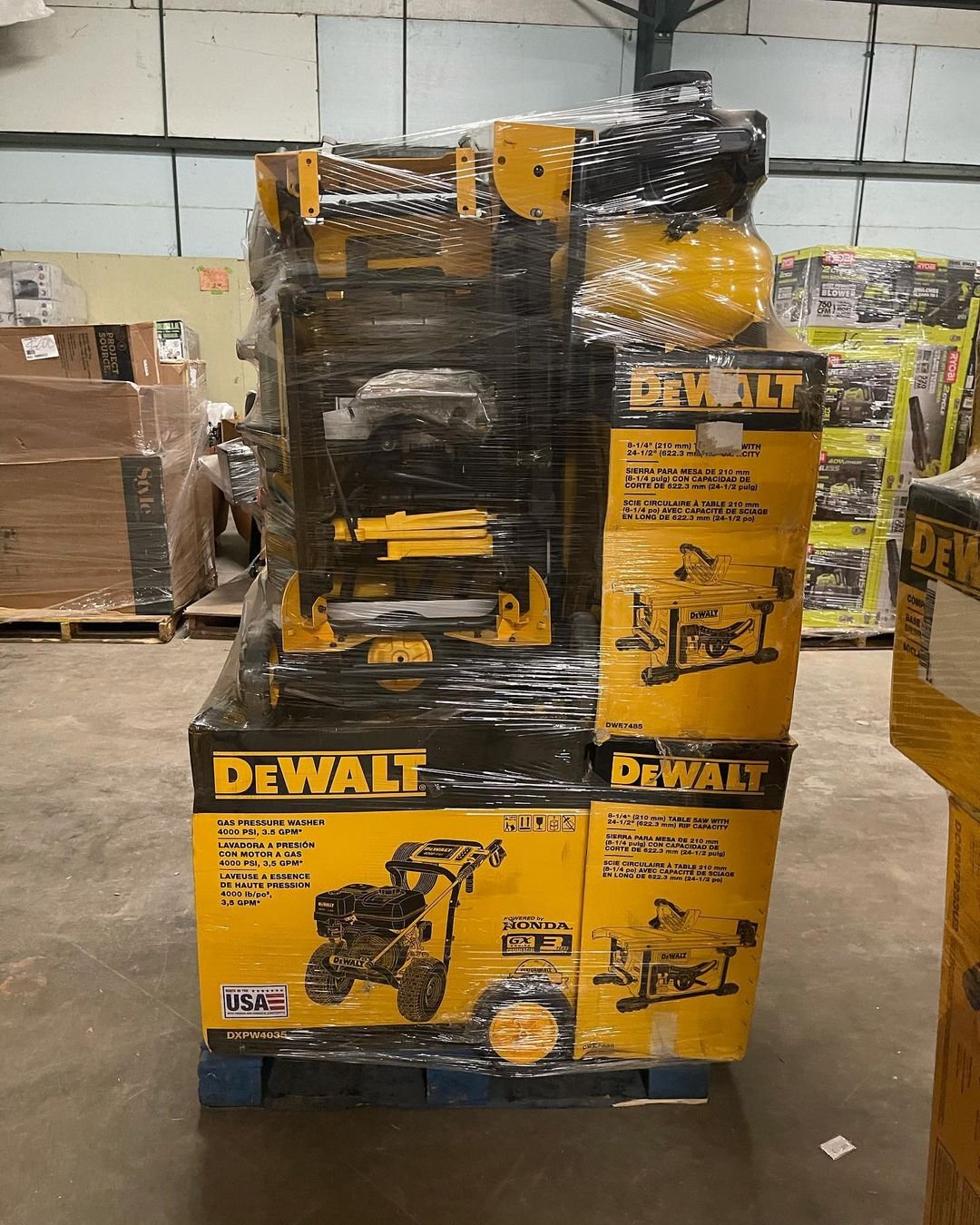 Dewalt tool pallets