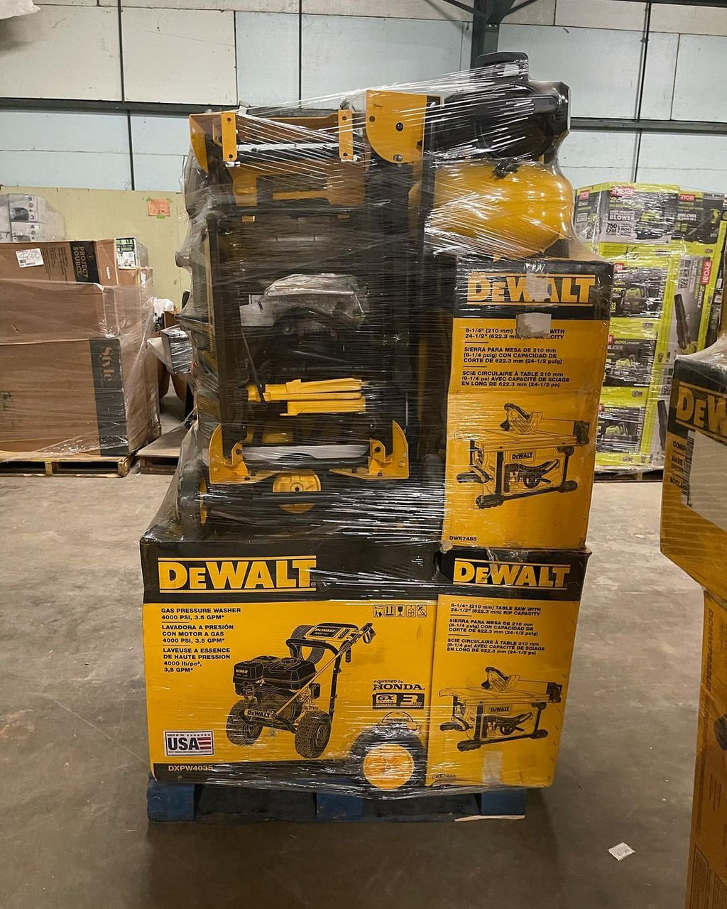 Dewalt tool pallets