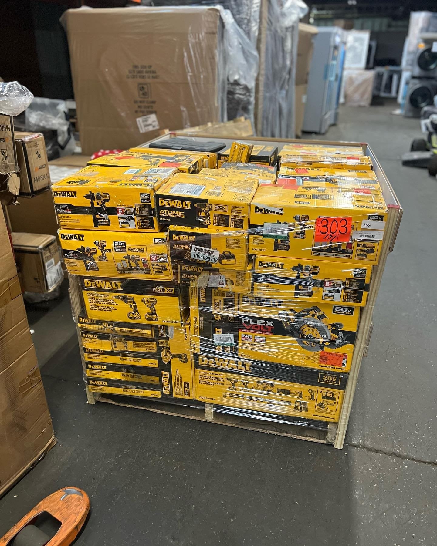 Dewalt tool pallets liquidators