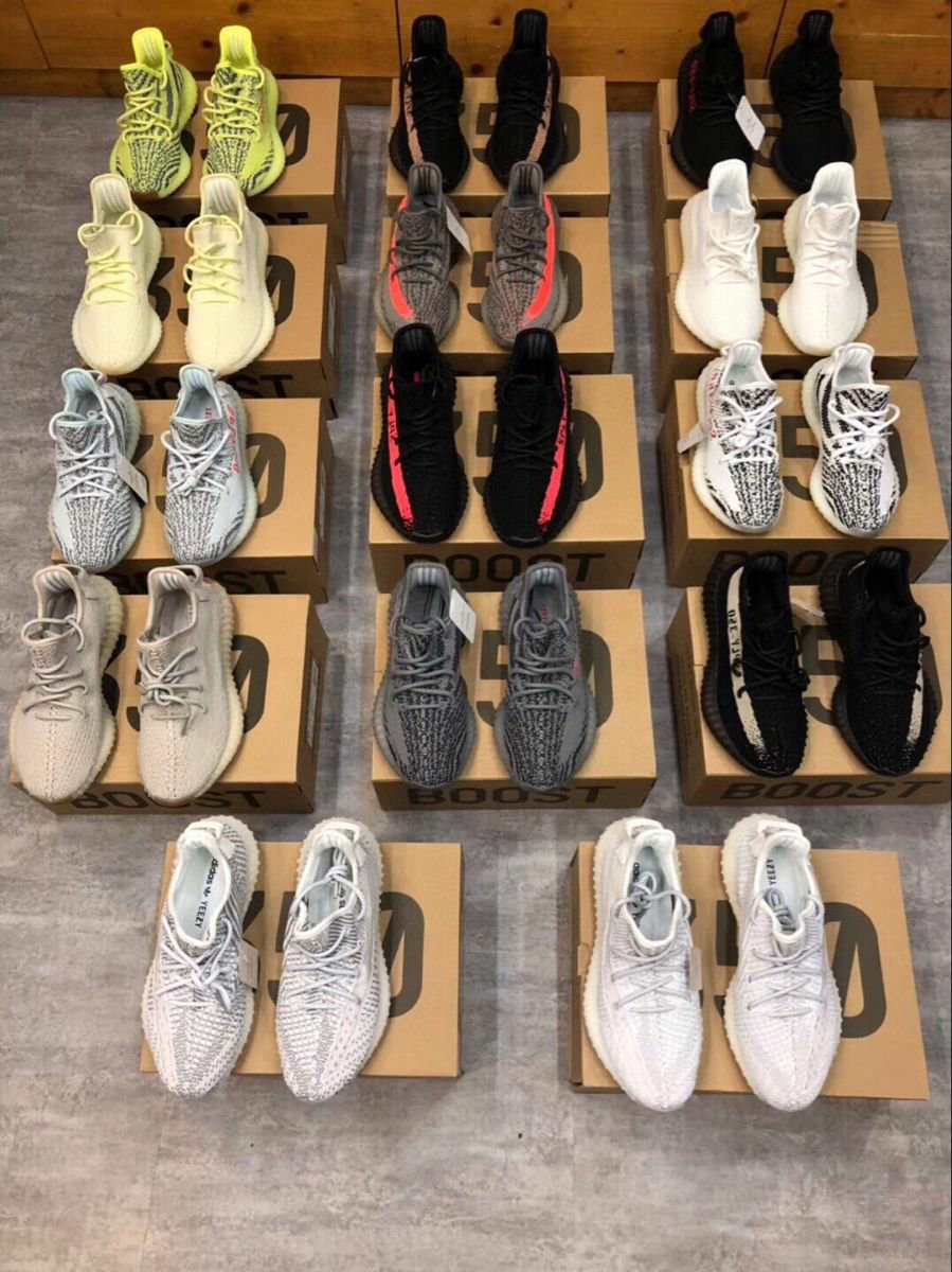Yeezy sneakers pallets