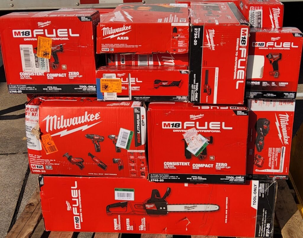 Milwaukee tools pallet - Pallets Liquidation