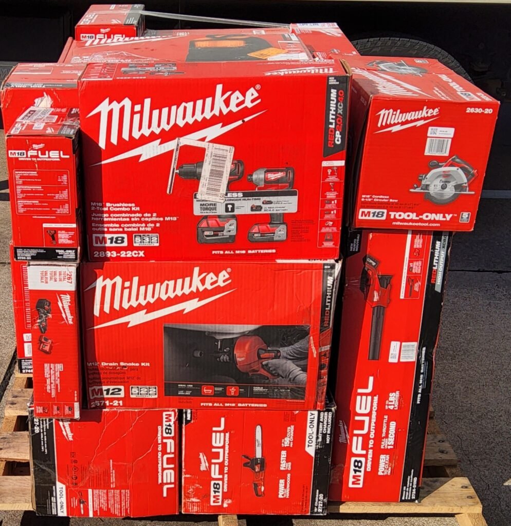 Milwaukee tools pallet - Pallets Liquidation