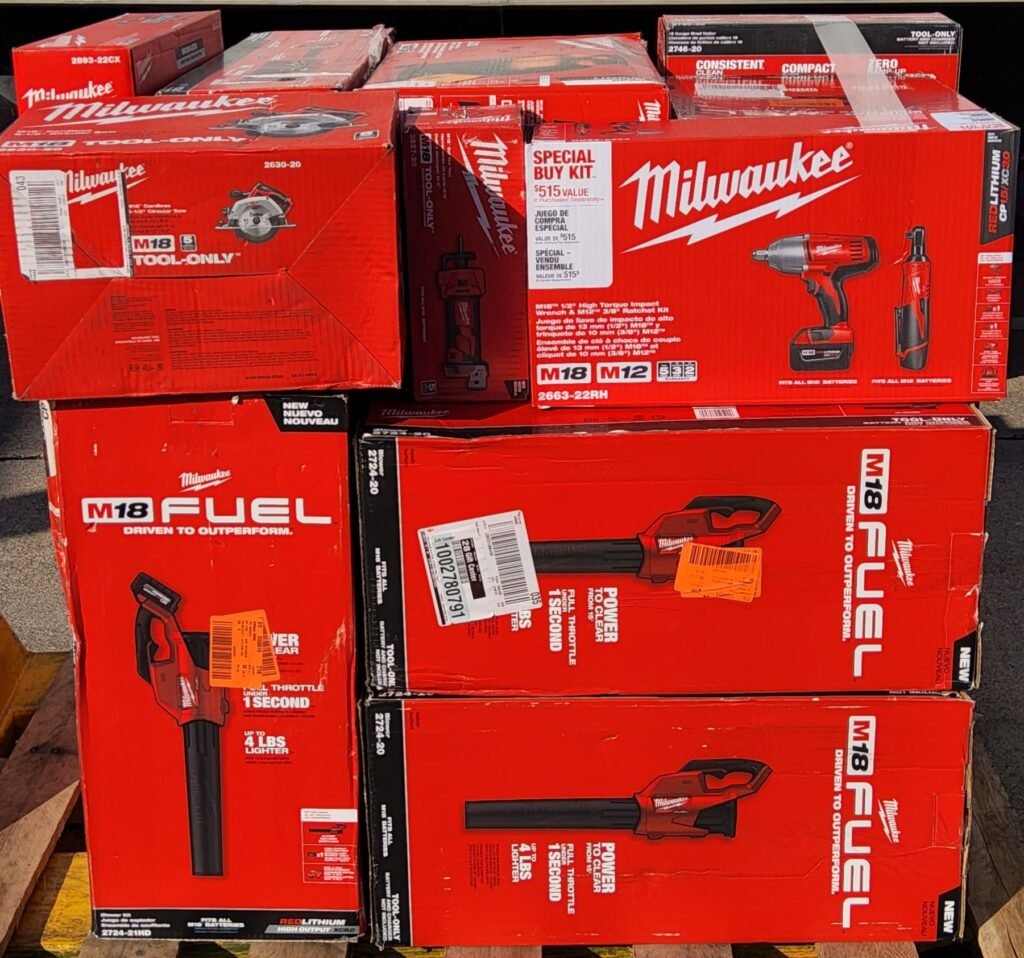 Milwaukee tools pallet - Pallets Liquidation