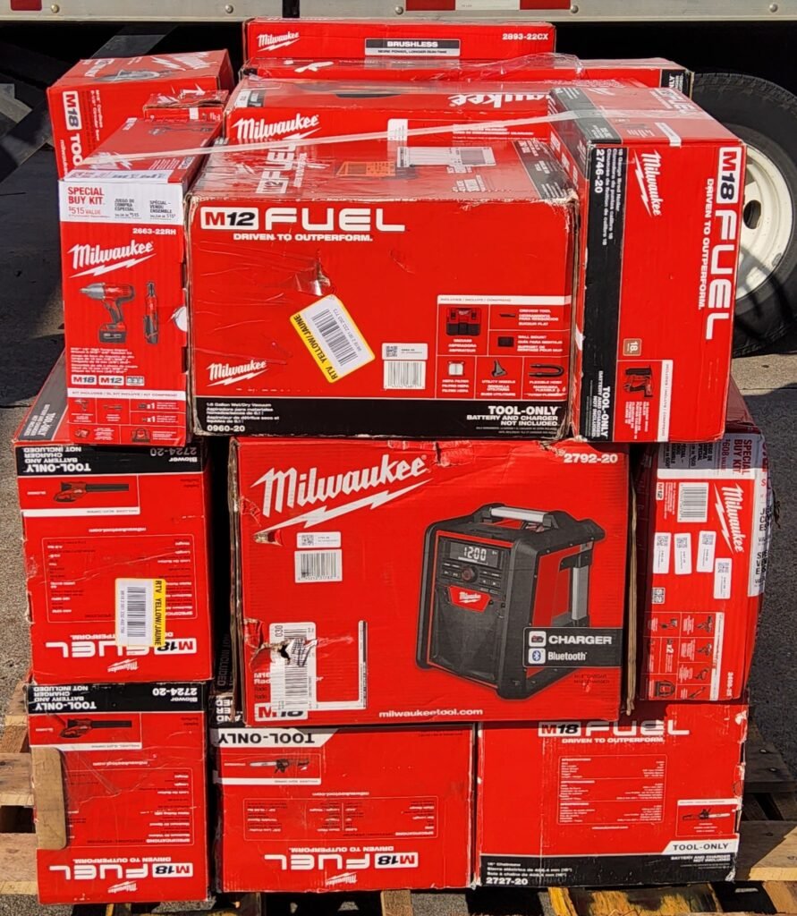 Milwaukee tools pallet - Pallets Liquidation