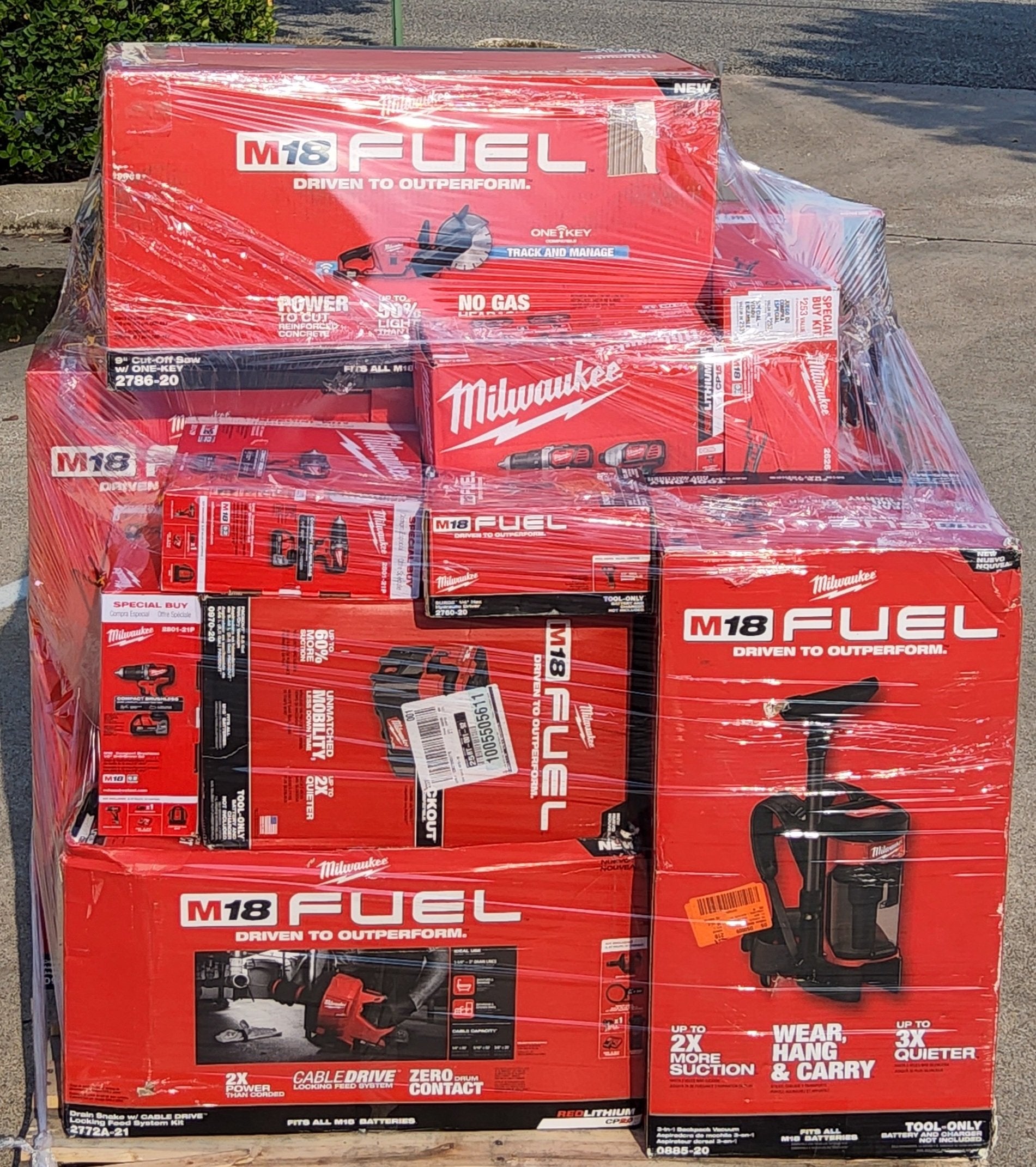 Milwaukee tools pallet - Pallets Liquidation
