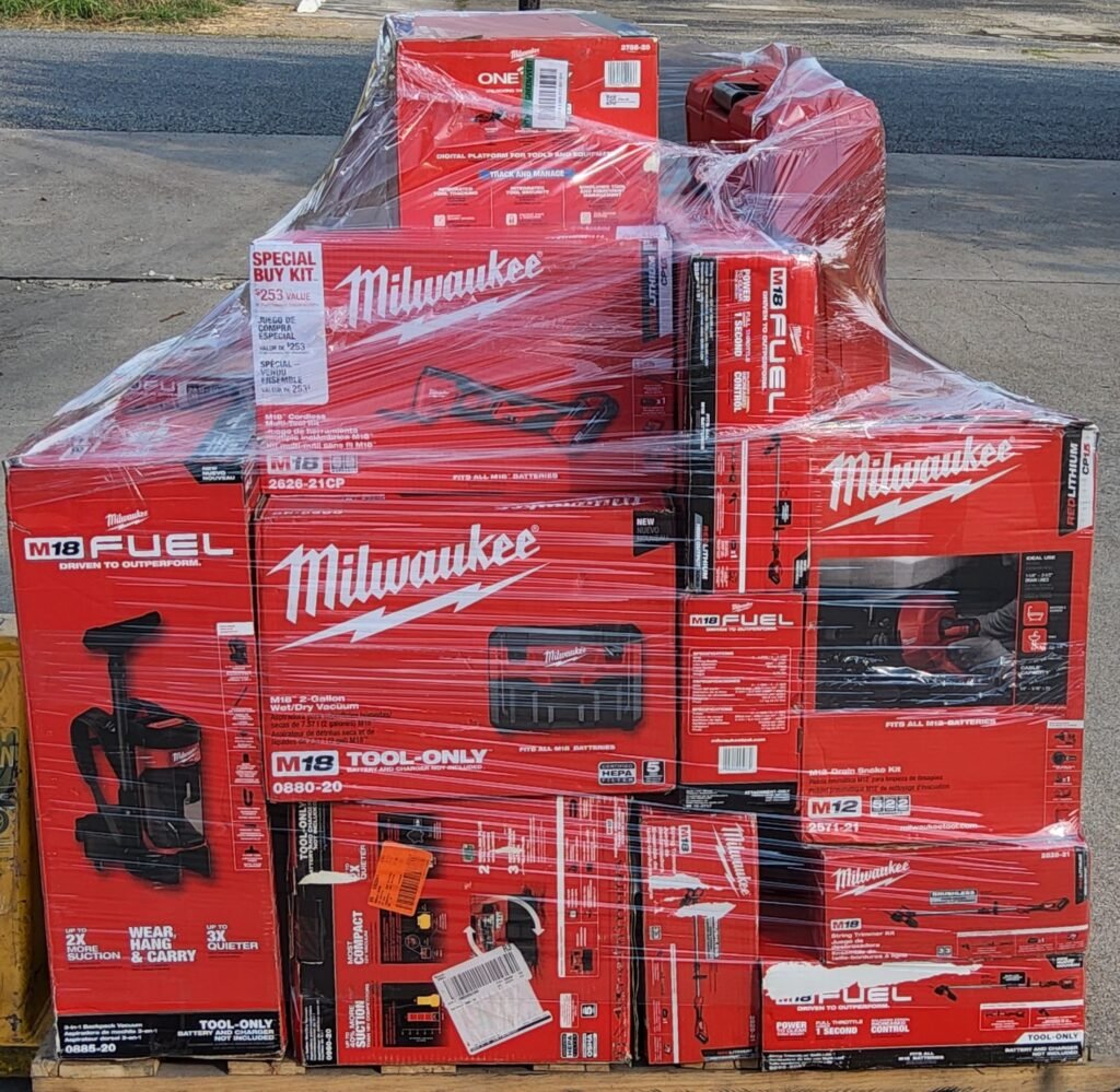 Milwaukee tools pallet - Pallets Liquidation