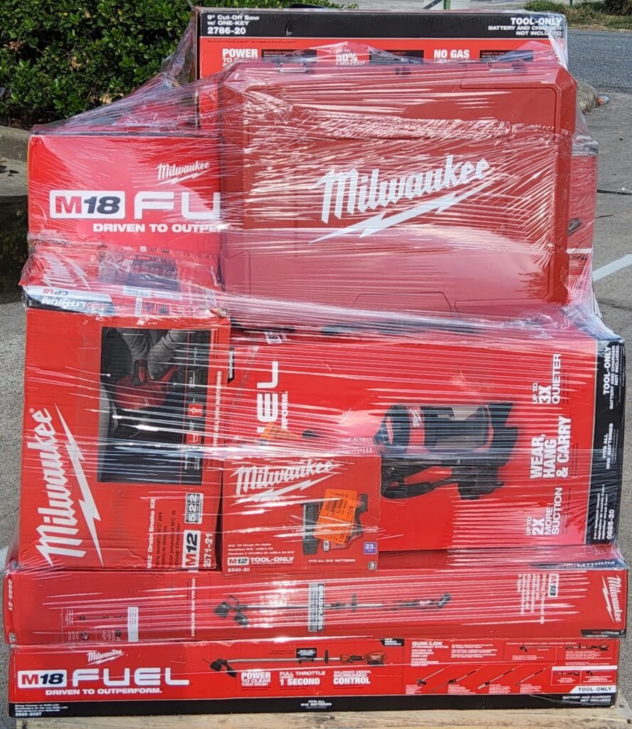 Home depot tool pallets