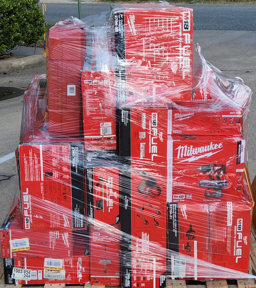 Milwaukee tools pallet - Pallets Liquidation