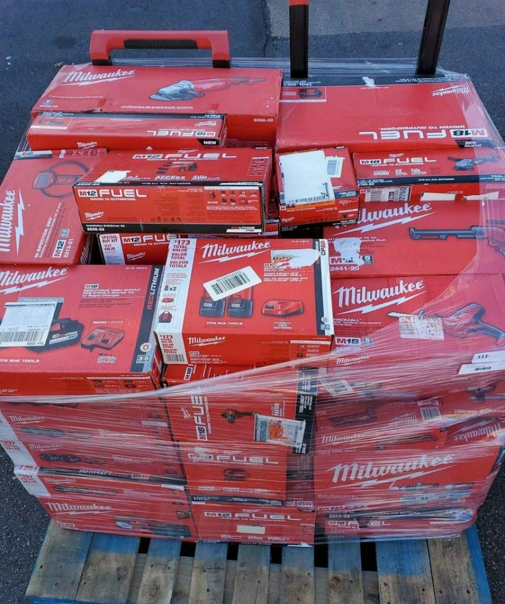 Home depot tool pallets