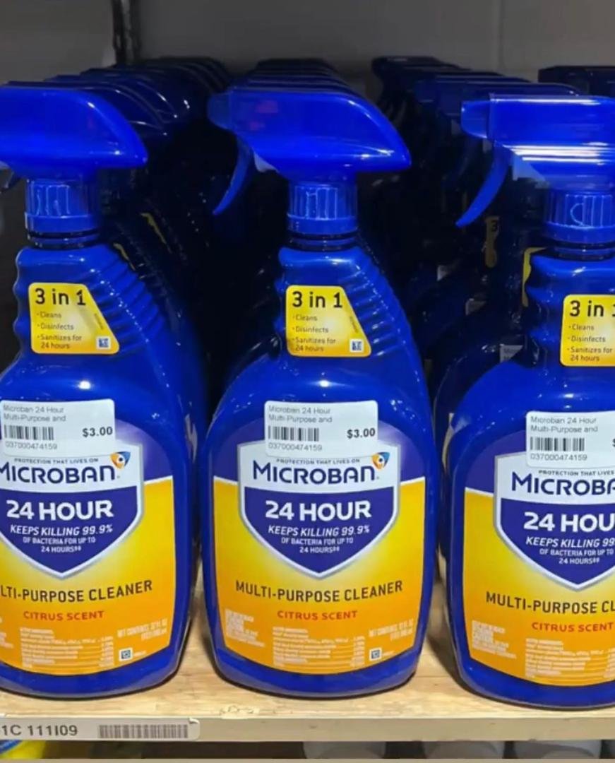 Cleaning products pallets