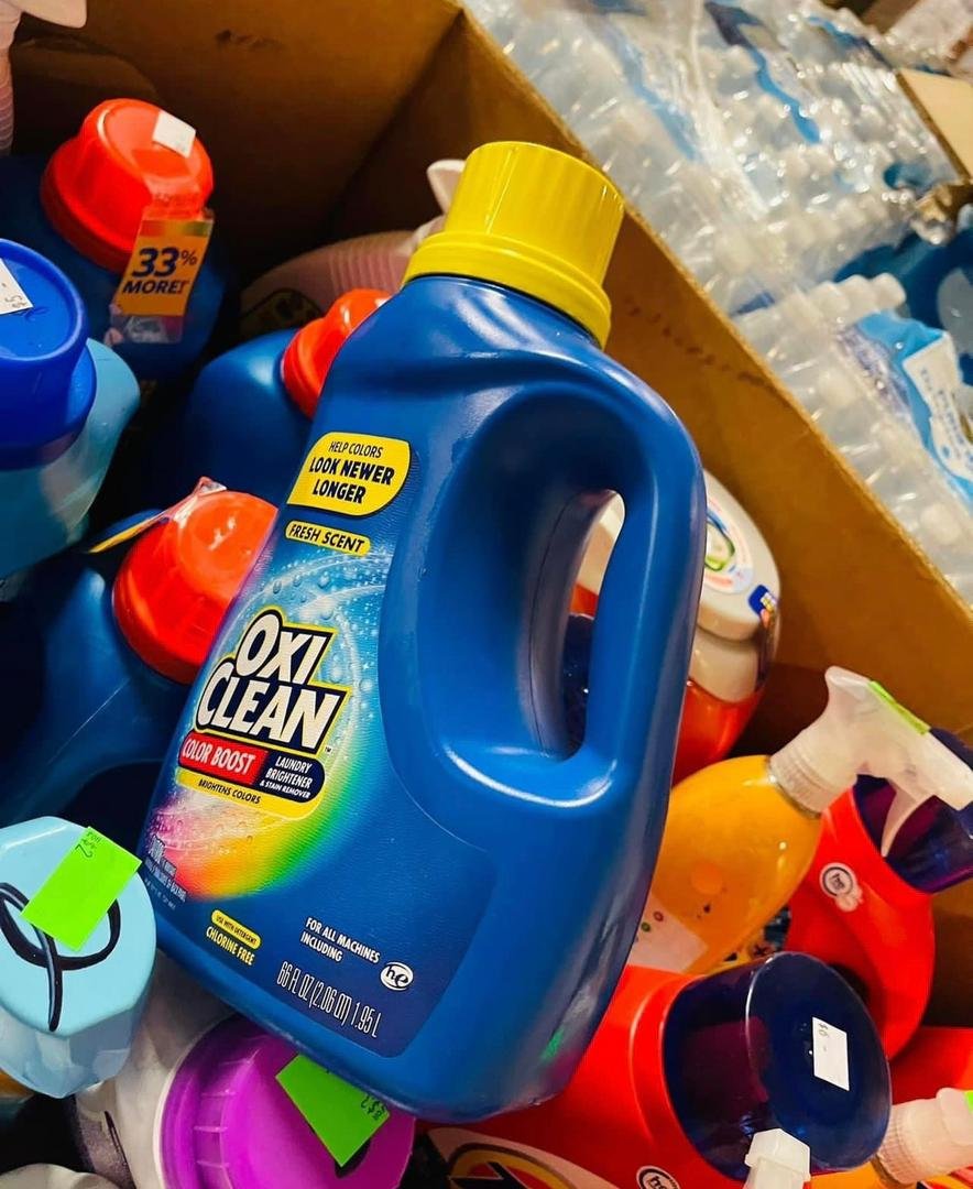 Cleaning products pallets