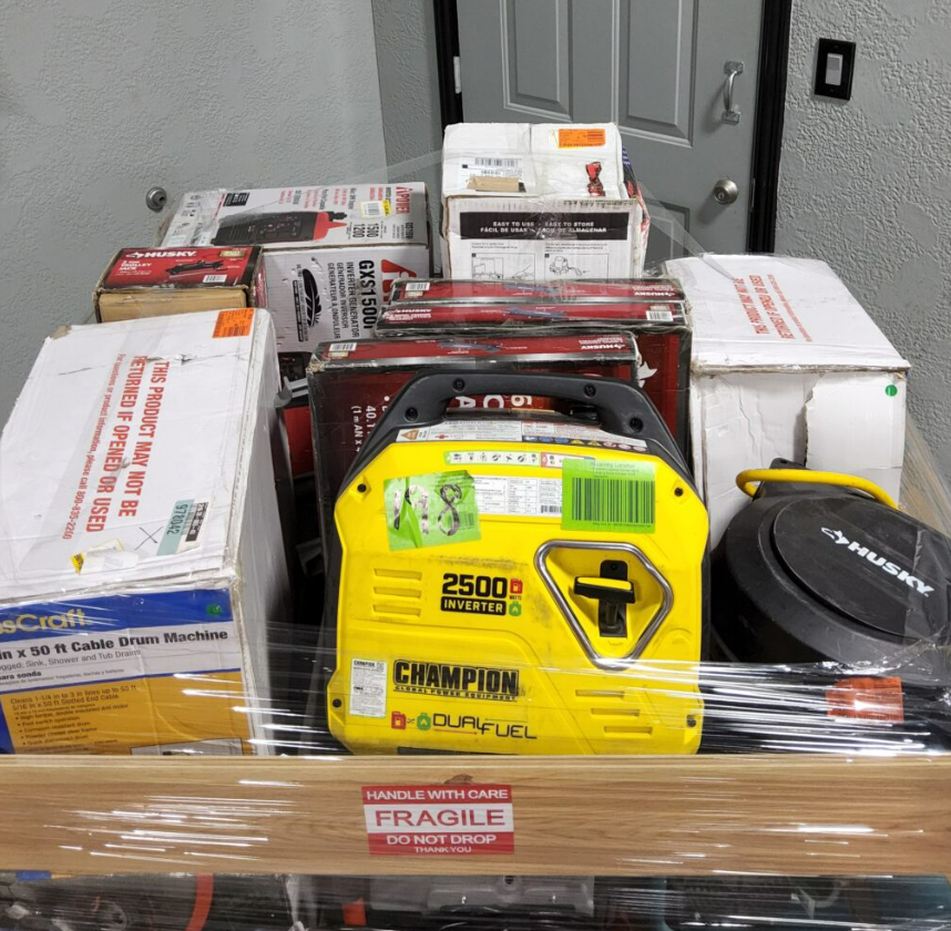 DRAIN CLEANERS, INVERTERS, AND COMPRESSORS PALLET