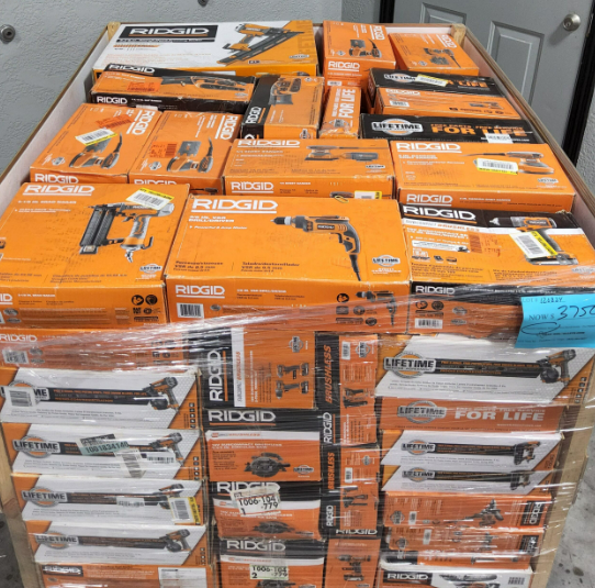 RIDGID TOOL PALLET