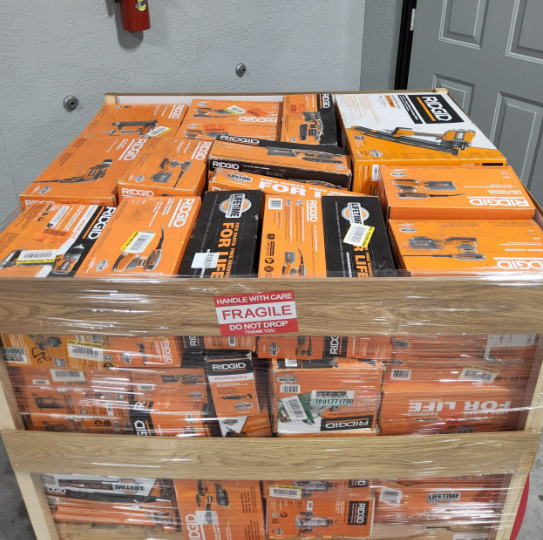RIDGID TOOL PALLET
