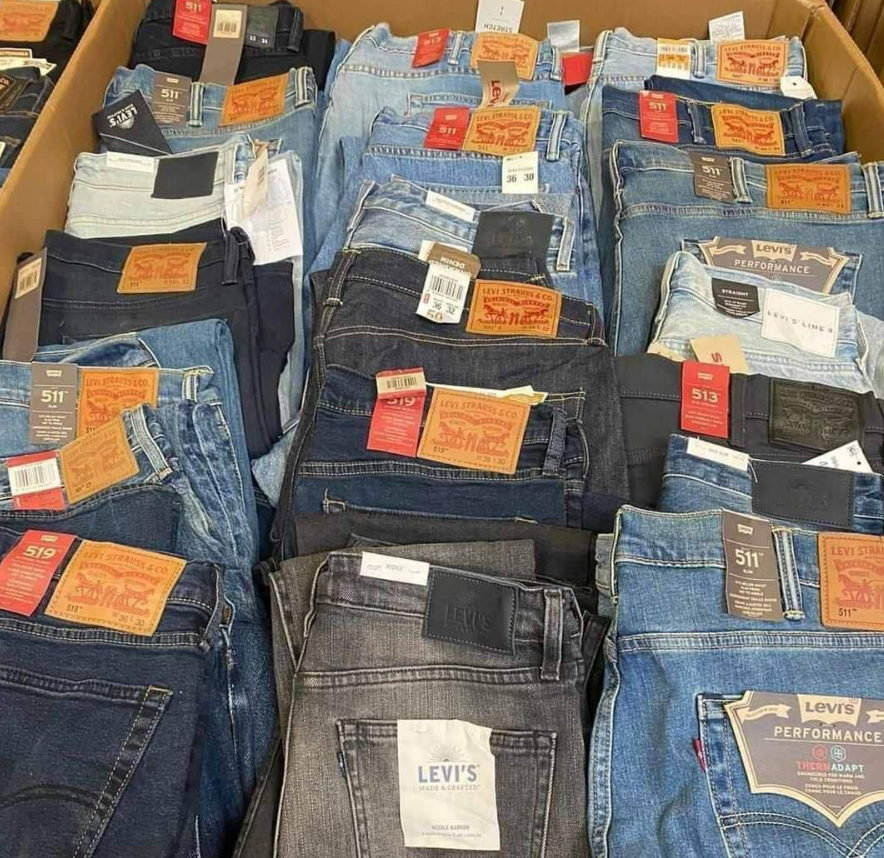 Levi's Jeans Pallet - Pallets Liquidation